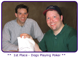 1st Place - Dogs Playing Poker